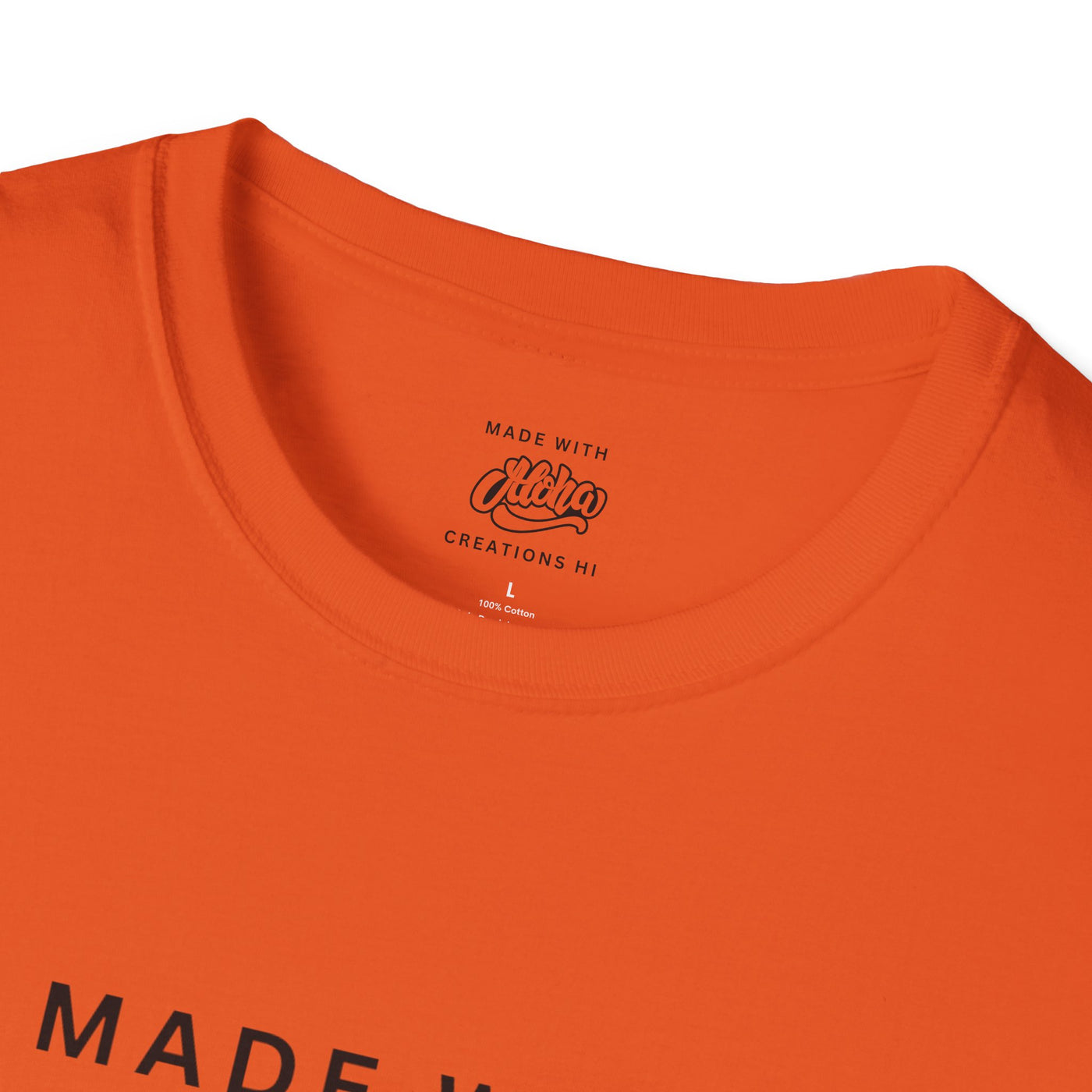 NEW LOGO - Unisex Softstyle T-Shirt (BLACK)