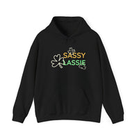 Load image into Gallery viewer, "SASSY LASSIE" - Unisex Heavy Blend™ Hooded Sweatshirt
