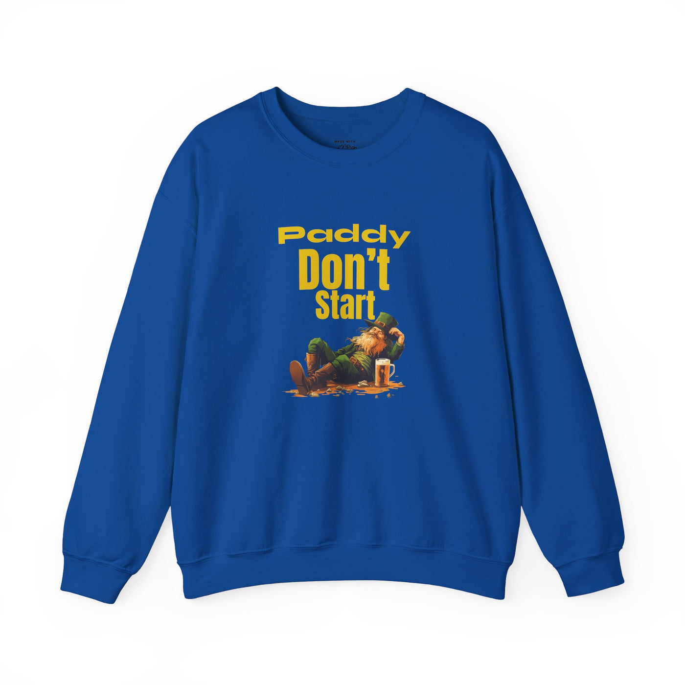 "PADDY DON'T START" - Unisex Heavy Blend™ Crewneck Sweatshirt