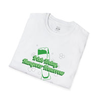 Load image into Gallery viewer, "Irish Today, Hungover Tomorrow" - Unisex Softstyle T-Shirt