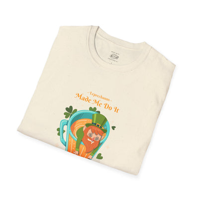 "Leprechauns Made Me Do It" - Unisex Softstyle T-Shirt