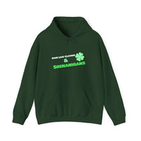 Load image into Gallery viewer, "Four Leaf Clovers &amp; Shenanigans" - Unisex Heavy Blend™ Hooded Sweatshirt