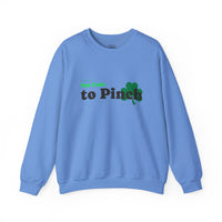 Load image into Gallery viewer, "Too Cute to Pinch" (BLACK) - Unisex Heavy Blend™ Crewneck Sweatshirt