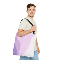 Load image into Gallery viewer, Purple Retro - Tote Bag (AOP)