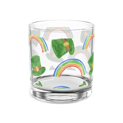 RAINBOW ST PATRICK'S DAY - Rocks Glass, 10oz