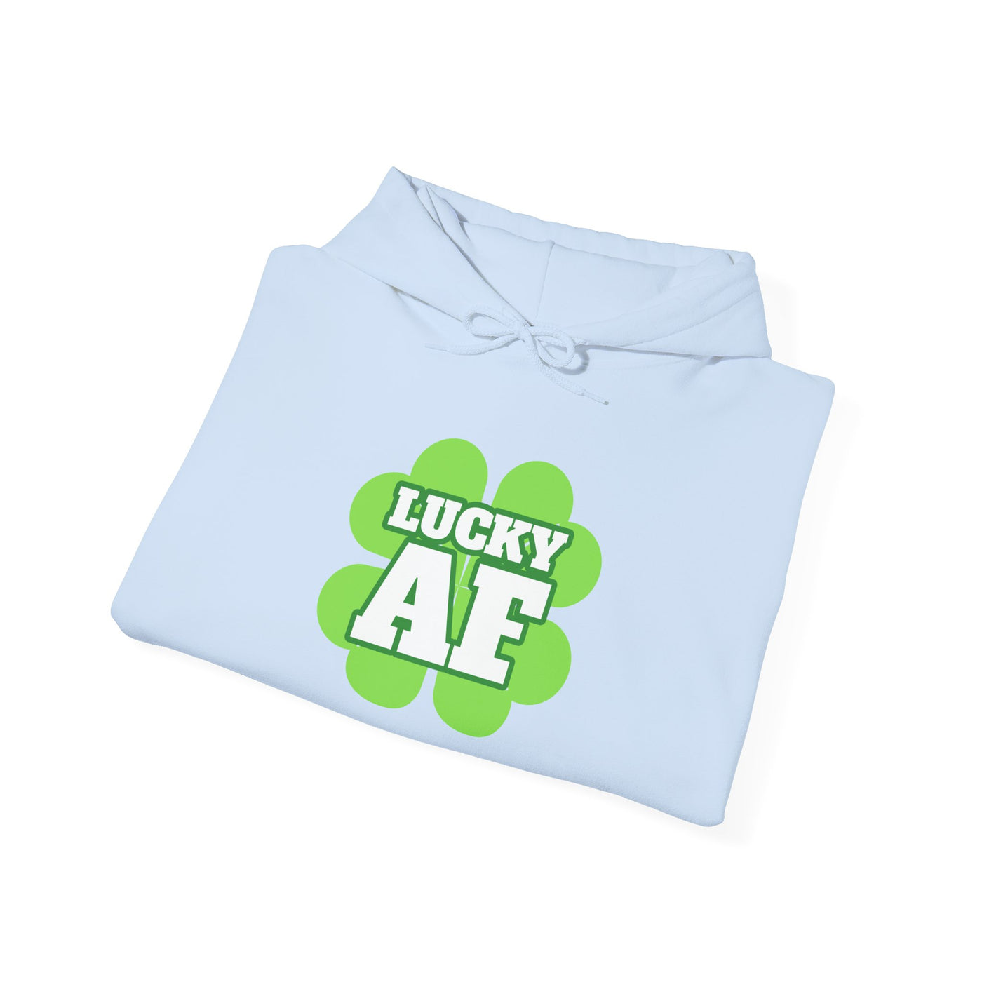 "LUCKY AF" Unisex Heavy Blend™ Hooded Sweatshirt