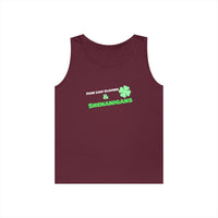 Load image into Gallery viewer, "Four Leaf Clovers &amp; Shenanigans" - Unisex Heavy Cotton Tank Top