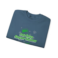 Load image into Gallery viewer, "Irish Today, Hungover Tomorrow" - Unisex Heavy Blend™ Crewneck Sweatshirt