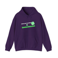 Load image into Gallery viewer, "Four Leaf Clovers &amp; Shenanigans" - Unisex Heavy Blend™ Hooded Sweatshirt