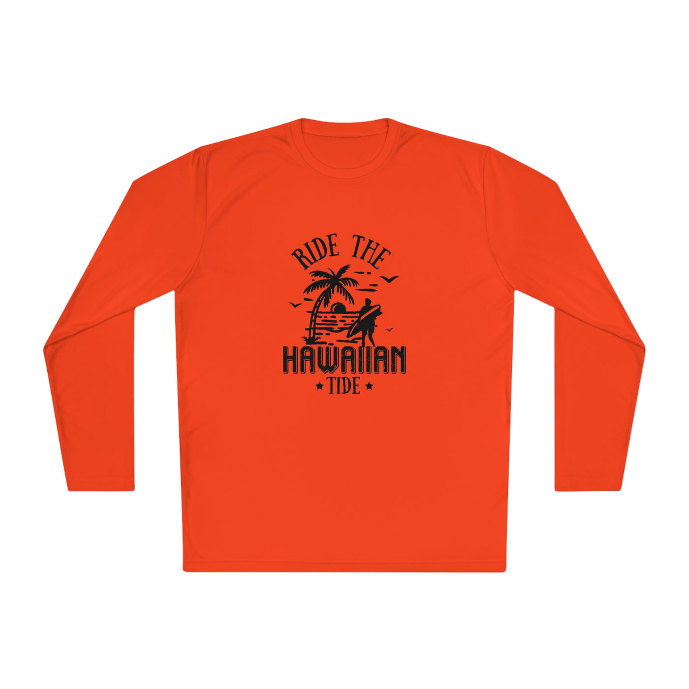 Hawaiian Tide - Moisture-Wicking Long Sleeve Tee