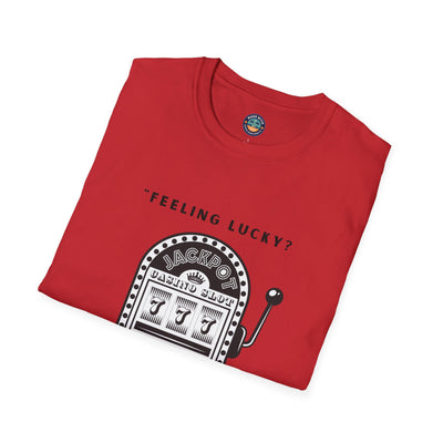 Las Vegas - Slot Machines -Red Softstyle T-Shirt