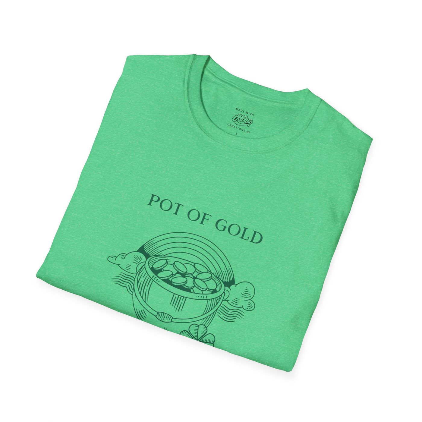 "POT OF GOLD" - Unisex Softstyle T-Shirt