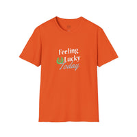Load image into Gallery viewer, "FEELING LUCKY TODAY" - Unisex Softstyle T-Shirt