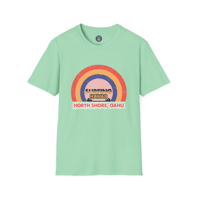 Rainbow North Shore - Unisex Softstyle T-Shirt