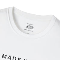 Load image into Gallery viewer, NEW LOGO - Unisex Softstyle T-Shirt (BLACK)