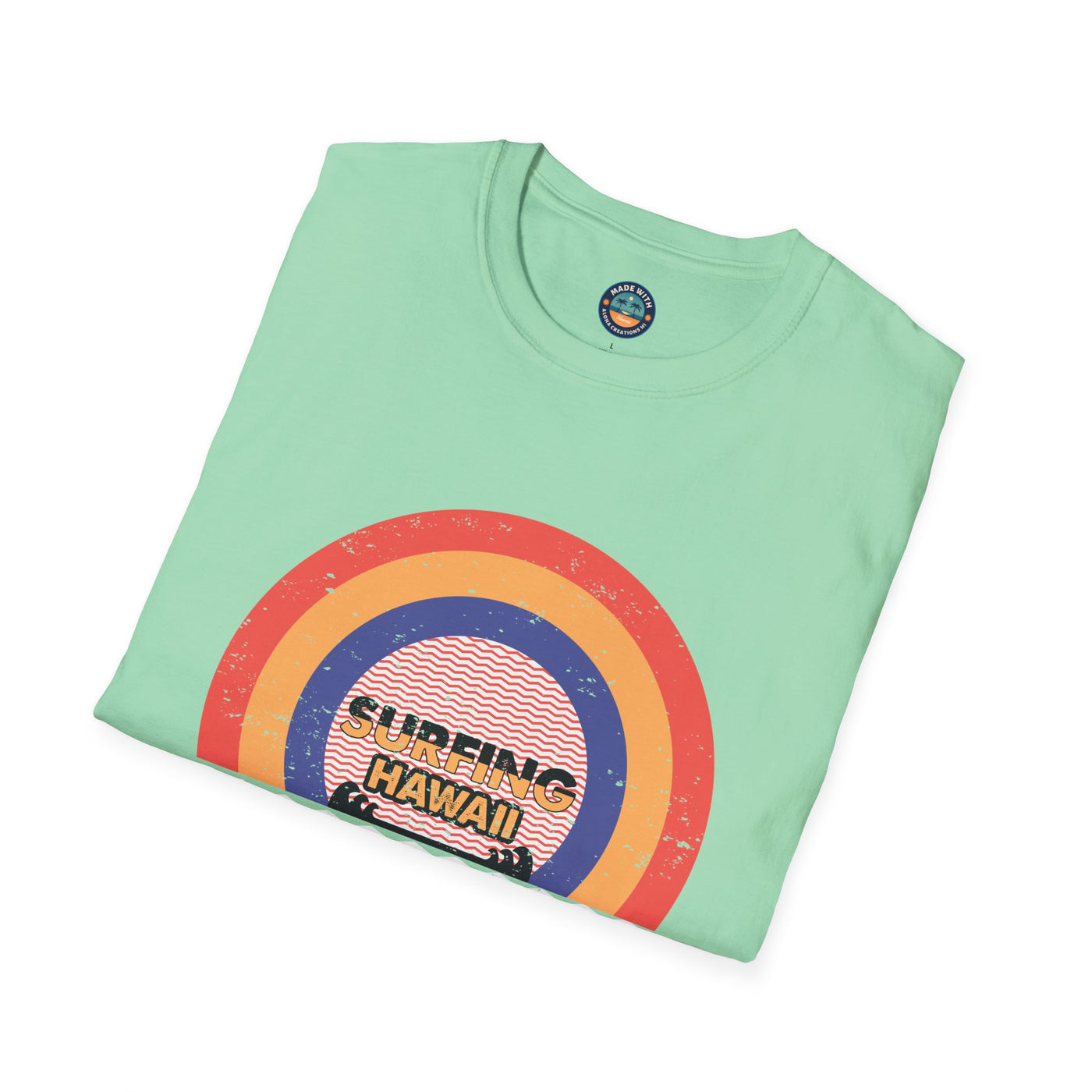 Rainbow North Shore - Unisex Softstyle T-Shirt