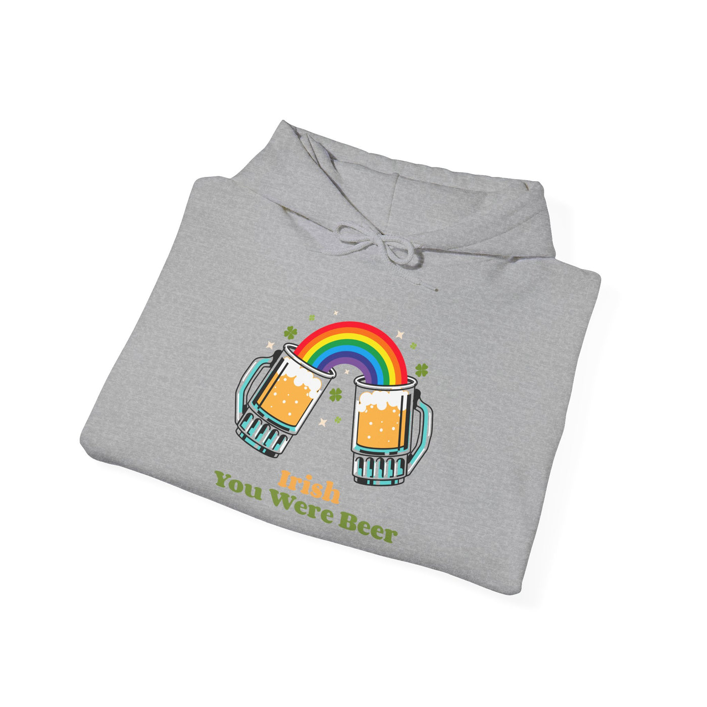 "IRISH YOU WERE HERE" - Unisex Heavy Blend™ Hooded Sweatshirt