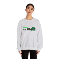 Load image into Gallery viewer, "Too Cute to Pinch" (BLACK) - Unisex Heavy Blend™ Crewneck Sweatshirt