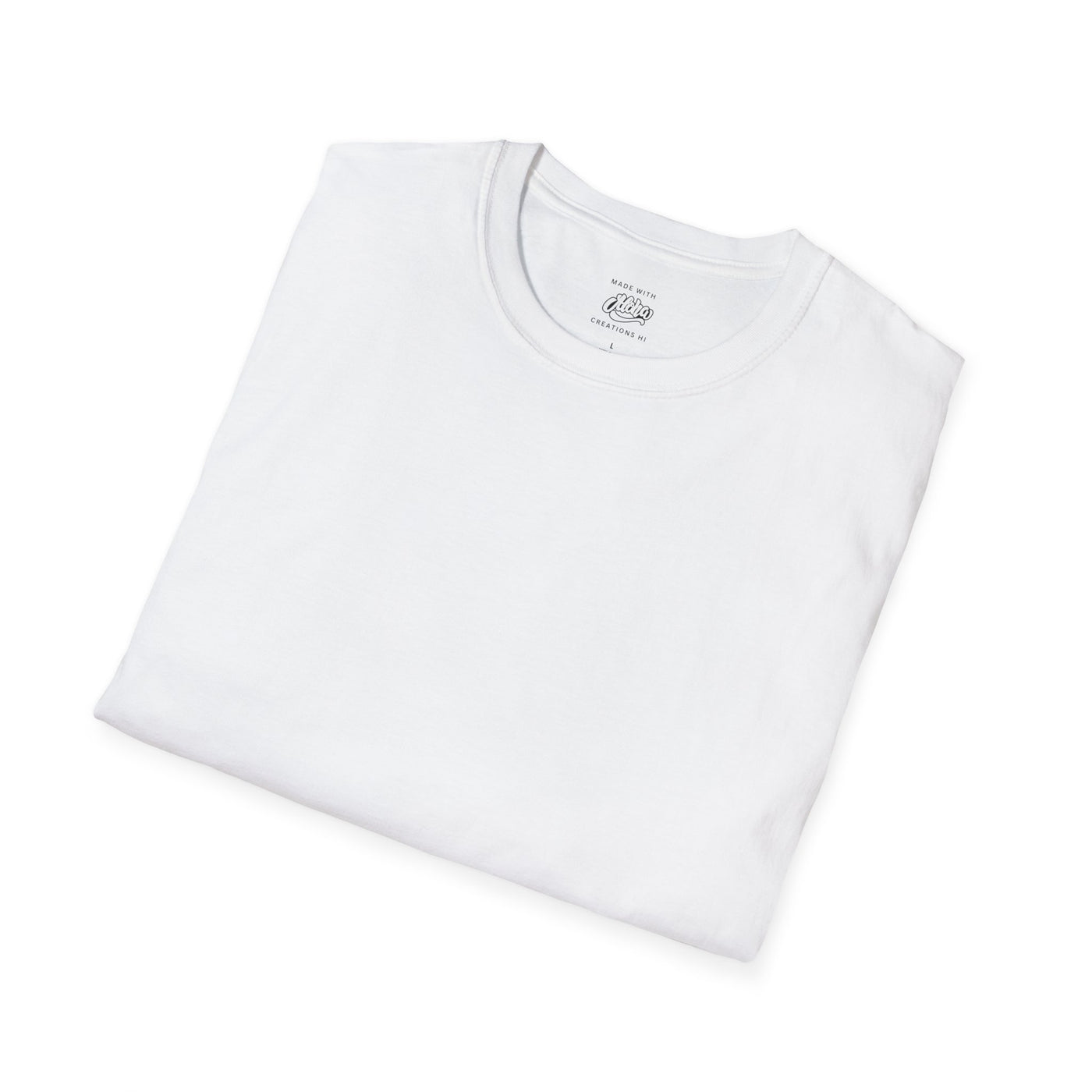 NEW LOGO - Unisex Softstyle T-Shirt (WHITE)