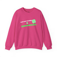 Load image into Gallery viewer, "Four Leaf Clovers &amp; Shenanigans" - Unisex Heavy Blend™ Crewneck Sweatshirt