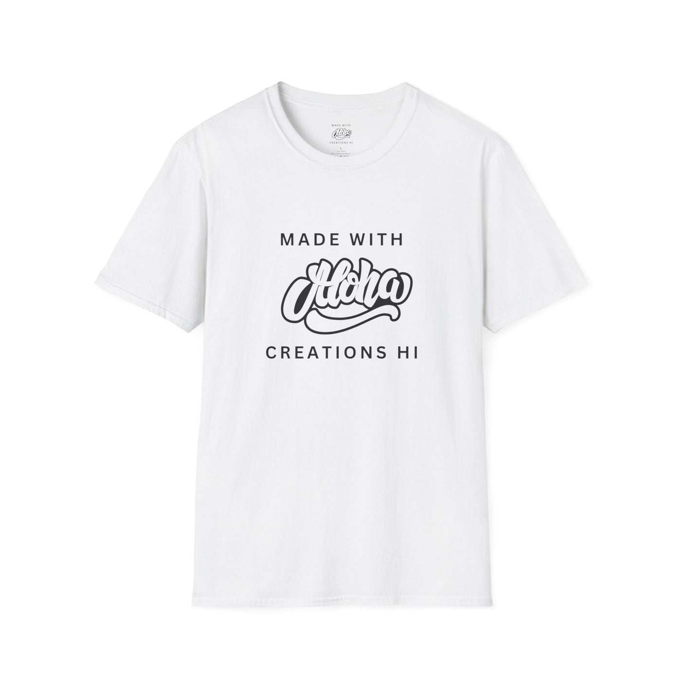 NEW LOGO - Unisex Softstyle T-Shirt (BLACK)