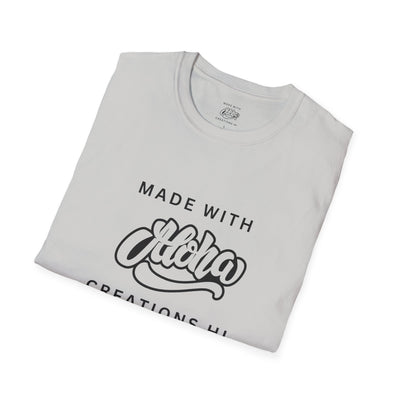 NEW LOGO - Unisex Softstyle T-Shirt (BLACK)