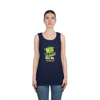 Load image into Gallery viewer, "Kiss Me, I'm Irish-ish" - Unisex Heavy Cotton Tank Top