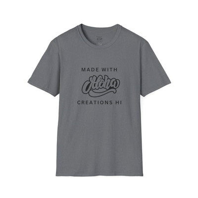 NEW LOGO - Unisex Softstyle T-Shirt (BLACK)