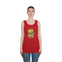 Load image into Gallery viewer, "Kiss Me, I'm Irish-ish" - Unisex Heavy Cotton Tank Top