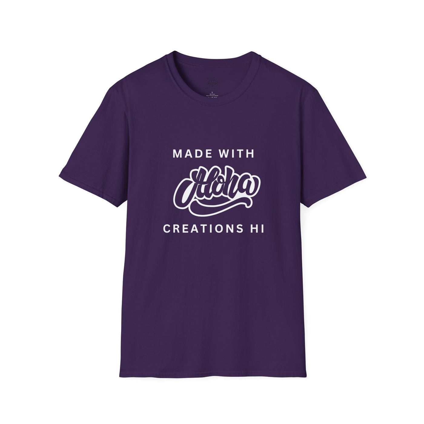 NEW LOGO - Unisex Softstyle T-Shirt (WHITE)