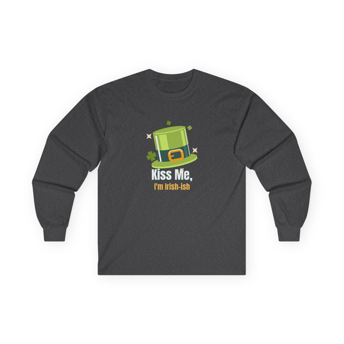 "Kiss Me, I'm Irish-ish" - Unisex Ultra Cotton Long Sleeve Tee