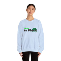 Load image into Gallery viewer, "Too Cute to Pinch" (BLACK) - Unisex Heavy Blend™ Crewneck Sweatshirt