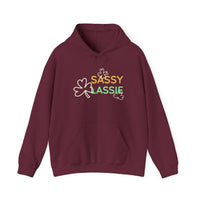 Load image into Gallery viewer, "SASSY LASSIE" - Unisex Heavy Blend™ Hooded Sweatshirt