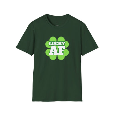 "LUCKY AF" - Unisex Softstyle T-Shirt