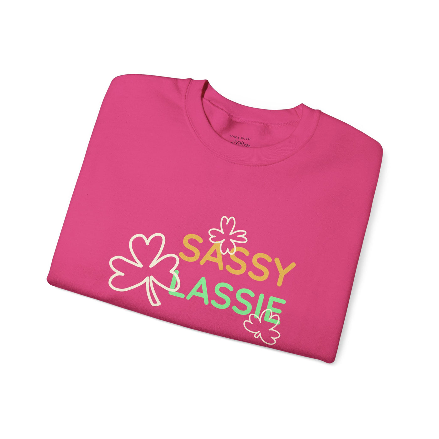 "SASSY LASSIE" - Unisex Heavy Blend™ Crewneck Sweatshirt