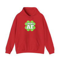 Load image into Gallery viewer, "LUCKY AF" Unisex Heavy Blend™ Hooded Sweatshirt