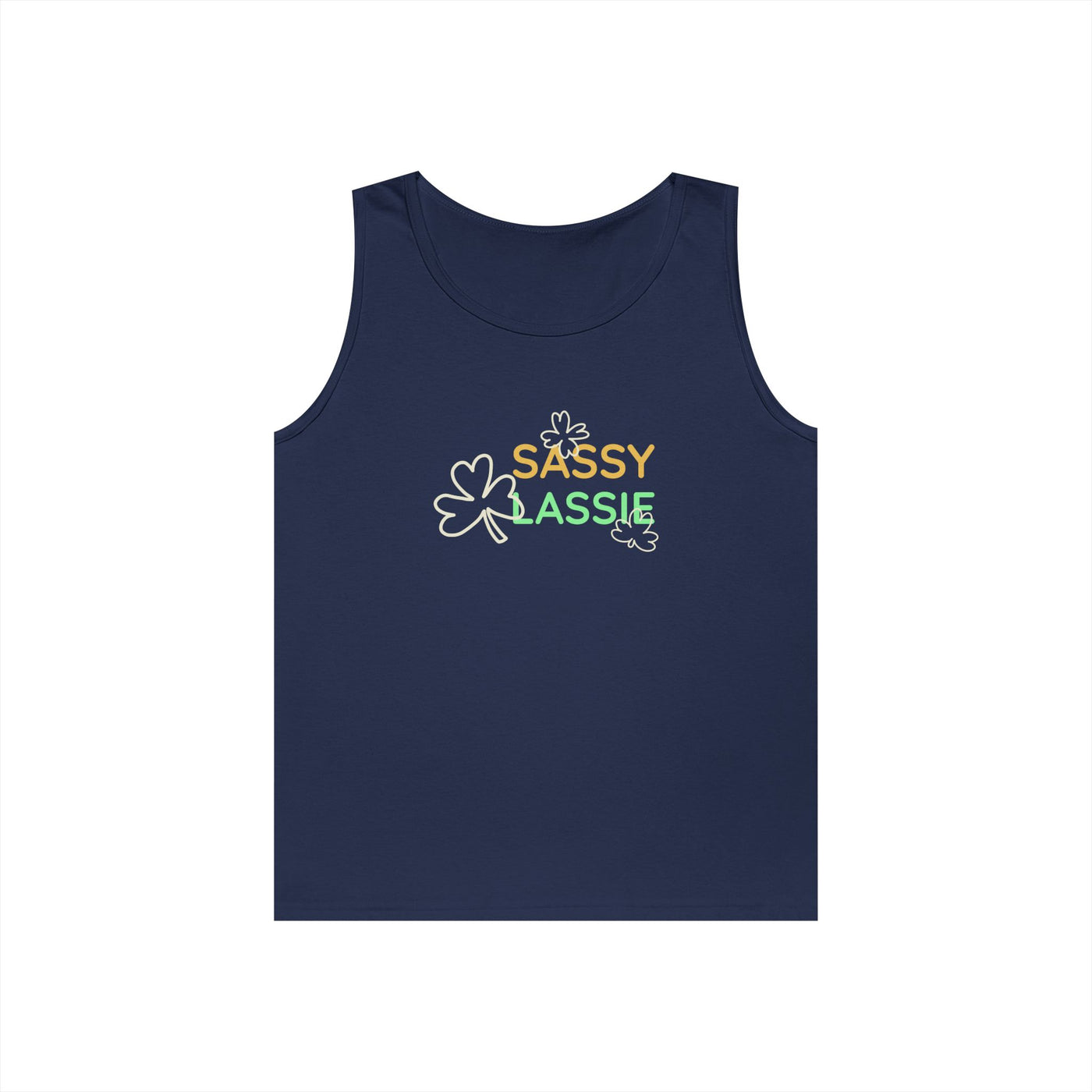 "SASSY LASSIE" - Unisex Heavy Cotton Tank Top