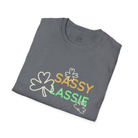 Load image into Gallery viewer, "SASSY LASSIE" - Unisex Softstyle T-Shirt