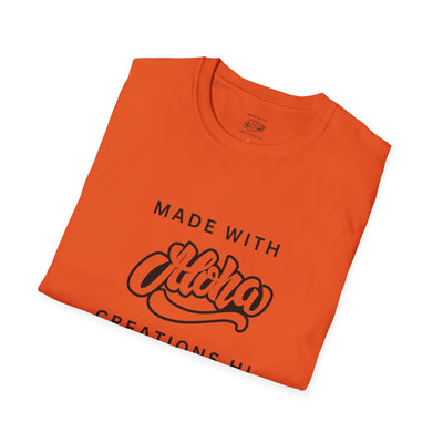 NEW LOGO - Unisex Softstyle T-Shirt (BLACK)