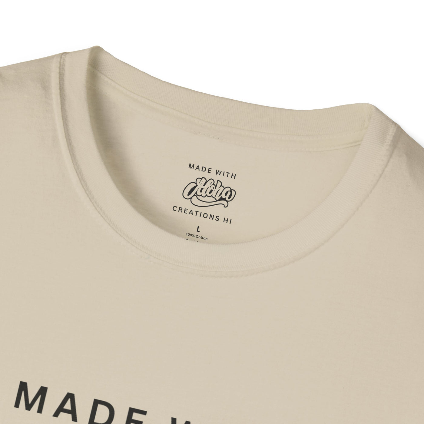 NEW LOGO - Unisex Softstyle T-Shirt (BLACK)