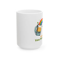 Load image into Gallery viewer, "Irish You Were Beer" - Ceramic Mug, (11oz, 15oz)