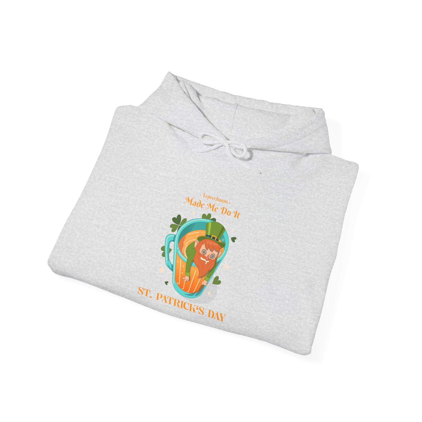 "Leprechauns Made Me Do It" - Unisex Heavy Blend™ Hooded Sweatshirt