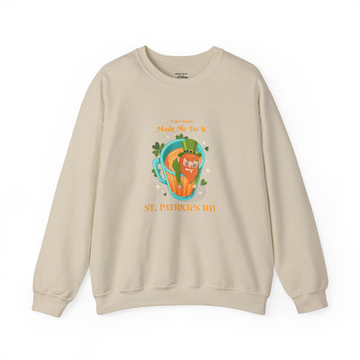 "Leprechauns Made Me Do It" - Unisex Heavy Blend™ Crewneck Sweatshirt