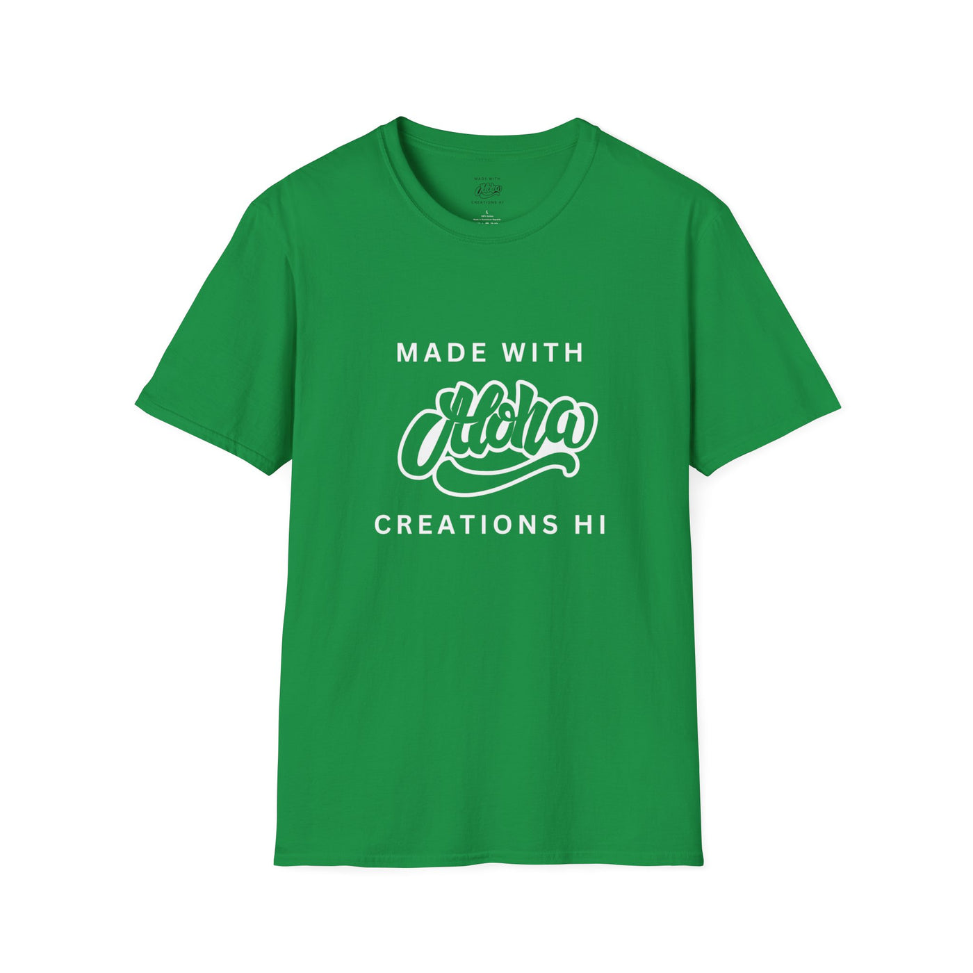NEW LOGO - Unisex Softstyle T-Shirt (WHITE)