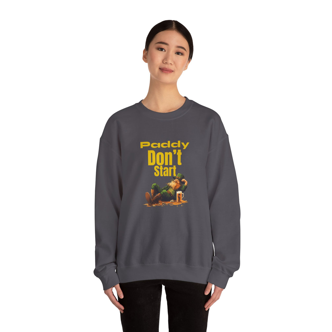 "PADDY DON'T START" - Unisex Heavy Blend™ Crewneck Sweatshirt