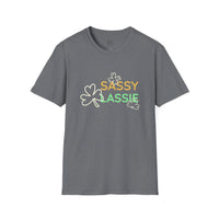 Load image into Gallery viewer, "SASSY LASSIE" - Unisex Softstyle T-Shirt