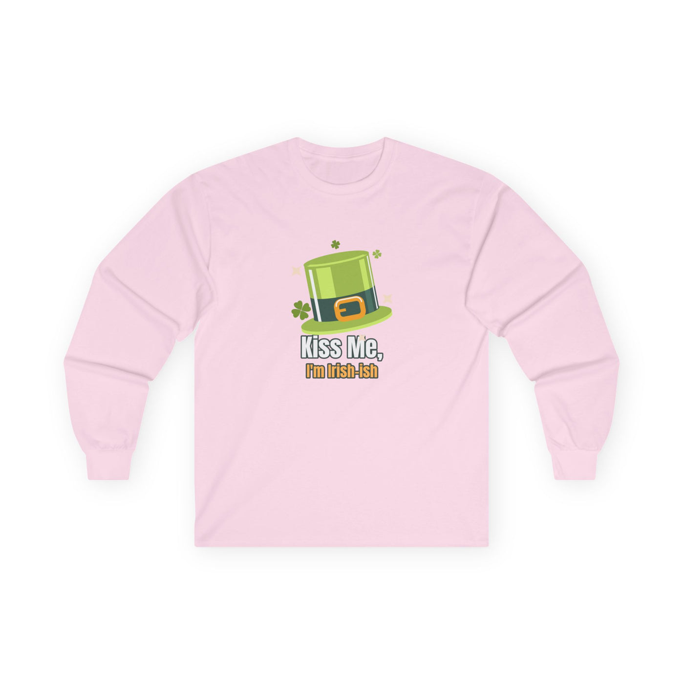 "Kiss Me, I'm Irish-ish" - Unisex Ultra Cotton Long Sleeve Tee