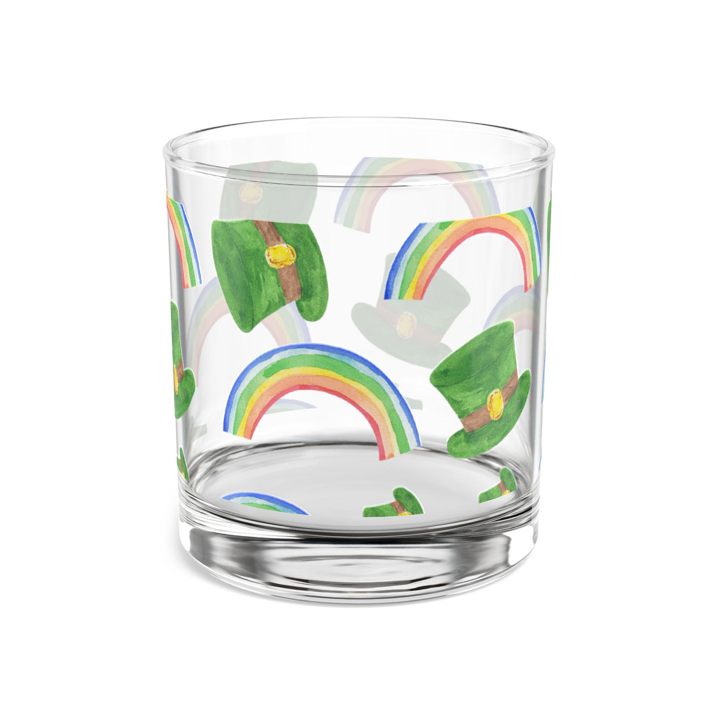 RAINBOW ST PATRICK'S DAY - Rocks Glass, 10oz