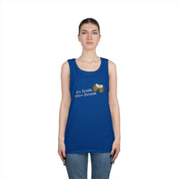 Load image into Gallery viewer, "0% IRISH, 100% DRUNK" - Unisex Heavy Cotton Tank Top