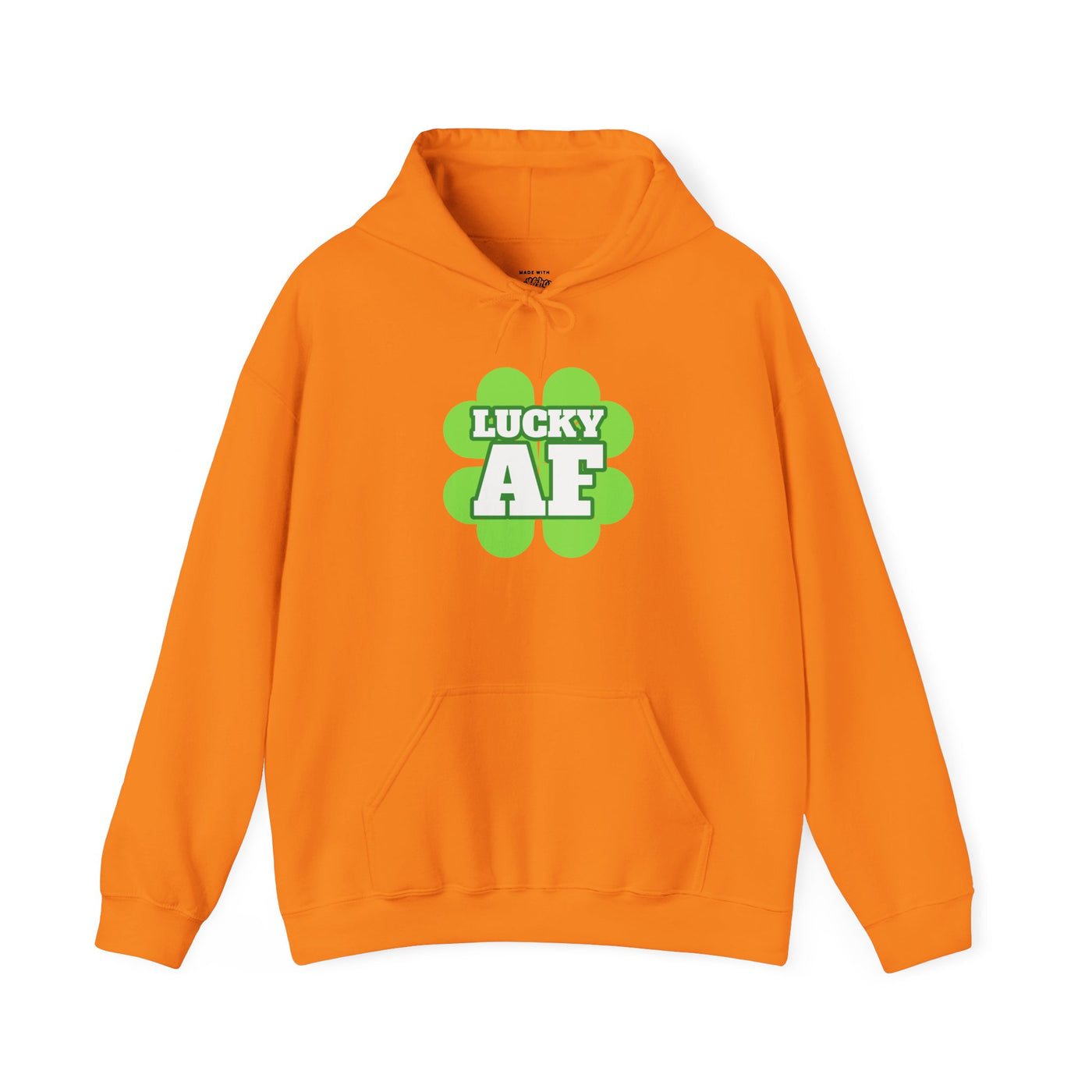 "LUCKY AF" Unisex Heavy Blend™ Hooded Sweatshirt